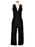 Gilli Solid Black Jumpsuit Size L - photo 1