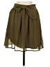 Solemio 100% Polyester Solid Green Casual Skirt Size S - photo 1
