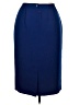 Amanda Smith Solid Blue Formal Skirt Size 14W - photo 2
