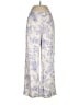 MNG Print Blue Casual Pants Size 6 - photo 1
