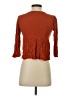 Be Cool 100% Rayon Orange 3/4 Sleeve Top Size S - photo 2