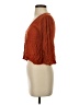 Be Cool 100% Rayon Orange 3/4 Sleeve Top Size S - photo 5