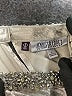 Jennifer Lopez 100% Polyester Metallic Silver 3/4 Sleeve Blouse Size L - photo 7