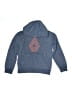 Volcom Blue Zip Up Hoodie Size 5 - photo 1