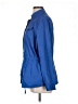 J. McLaughlin 100% Nylon Blue Raincoat Size L - photo 5