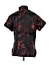 Assorted Brands Floral Black Short Sleeve Blouse Size XL - photo 2