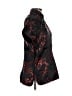 Assorted Brands Floral Black Short Sleeve Blouse Size XL - photo 4