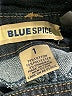BLUE SPICE Blue Overall Shorts Size 1 - photo 4