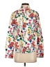 Boden 100% Cotton Floral Ivory Long Sleeve Blouse Size 2R - photo 1