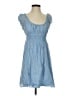 Max Studio Blue Casual Dress Size S - photo 1