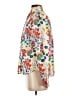 Boden 100% Cotton Floral Ivory Long Sleeve Blouse Size 2R - photo 5