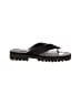 Donald J Pliner Black Flip Flops Size 10 - photo 1