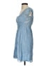 Max Studio Blue Casual Dress Size S - photo 5