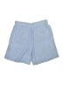 Lands' End 100% Linen Chevron-herringbone Blue Shorts Size S - photo 2