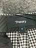 Theory Houndstooth Gray Wool Pants Size 6 - photo 7