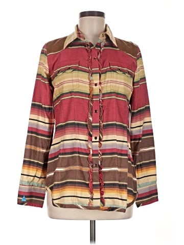 Tasha Polizzi Collection Long Sleeve Button-Down Shirt (view 1)
