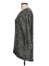 Aqua 100% Acrylic Tweed Gray Pullover Sweater Size L - photo 5