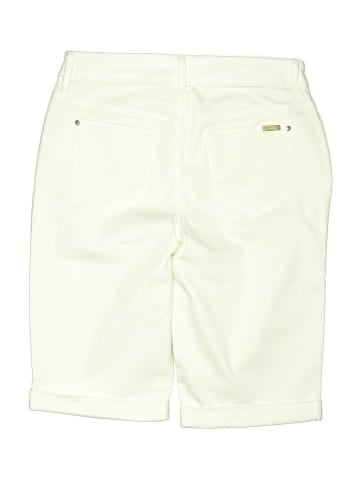 So Slimming by Chico's Khaki Shorts (view 2)