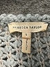 Rebecca Taylor Metallic Gray Pullover Sweater Size S - photo 7