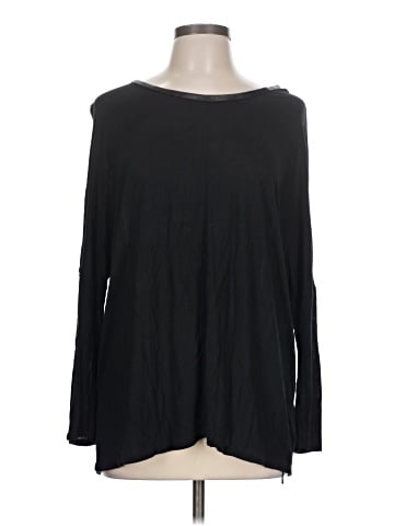 Zara W&B Collection Long Sleeve Top (view 1)