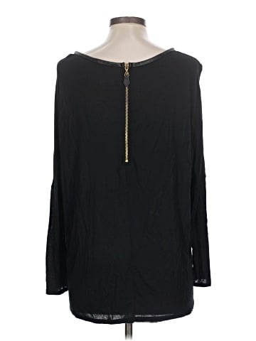 Zara W&B Collection Long Sleeve Top (view 2)