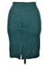 Missguided Solid Teal Casual Skirt Size 14 - photo 2
