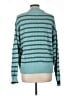 Moncler Stripes Teal Pullover Sweater Size L - photo 2