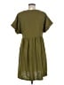 Universal Thread Solid Green Casual Dress Size M - photo 2