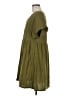 Universal Thread Solid Green Casual Dress Size M - photo 5