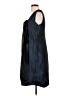Weekend Max Mara 100% Polyester Solid Blue Cocktail Dress Size 10 - photo 5