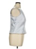 Michaelangelo Silver Sleeveless Blouse Size 16 - photo 4