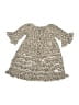 Unbranded 100% Cotton Animal Print Tan Dress Size 5 - photo 2