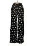 Bebop 100% Rayon Polka Dots Black Casual Pants Size XS - photo 1
