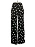 Bebop 100% Rayon Polka Dots Black Casual Pants Size XS - photo 2