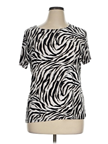 JM Collection Short Sleeve Top (view 1)