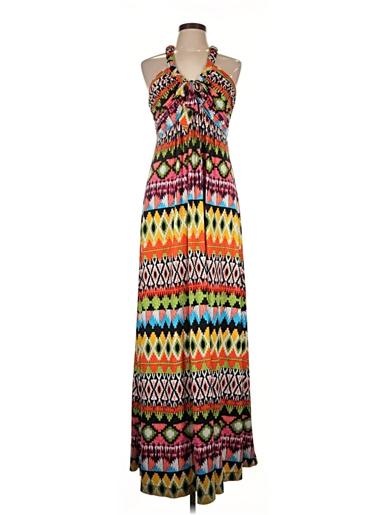 Pre-owned Ellen Tracy Casual Dress In Brown