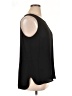 Halogen 100% Polyester Black Sleeveless Blouse Size XL - photo 4