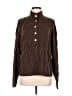 Splendid Solid Brown Pullover Sweater Size M - photo 1