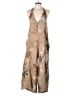 Assorted Brands 100% Linen Tan Jumpsuit Size L (estimated) - photo 1
