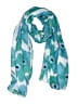 Francesca's 100% Polyester Teal Scarf One size - photo 1
