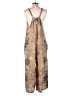 Assorted Brands 100% Linen Tan Jumpsuit Size L (estimated) - photo 2