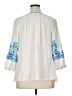 Talbots 100% Cotton Ivory 3/4 Sleeve Blouse Size 1X - photo 2