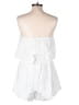 Lush 100% Cotton White Romper Size L - photo 2