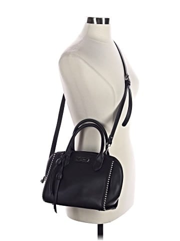 Adrienne Vittadini Leather Satchel (view 2)