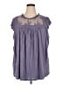 Torrid Purple Sleeveless Blouse Size 3X Plus (3) - photo 1