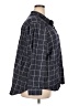 Per Se 100% Cotton Checkered-gingham Black 3/4 Sleeve Button-Down Shirt Size 3X - photo 4