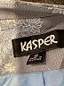 Kasper Print Gray Jacket Size 16 - photo 6