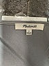 Madewell Silver Sleeveless Blouse Size 8 - photo 7