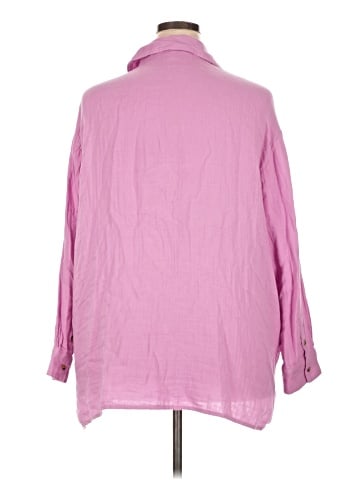 Old Navy 3/4 Sleeve Button-Down Shirt (view 2)