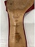 Prada 100% Leather Red Vintage Leather Kitten Heels Size EU 40 - photo 6